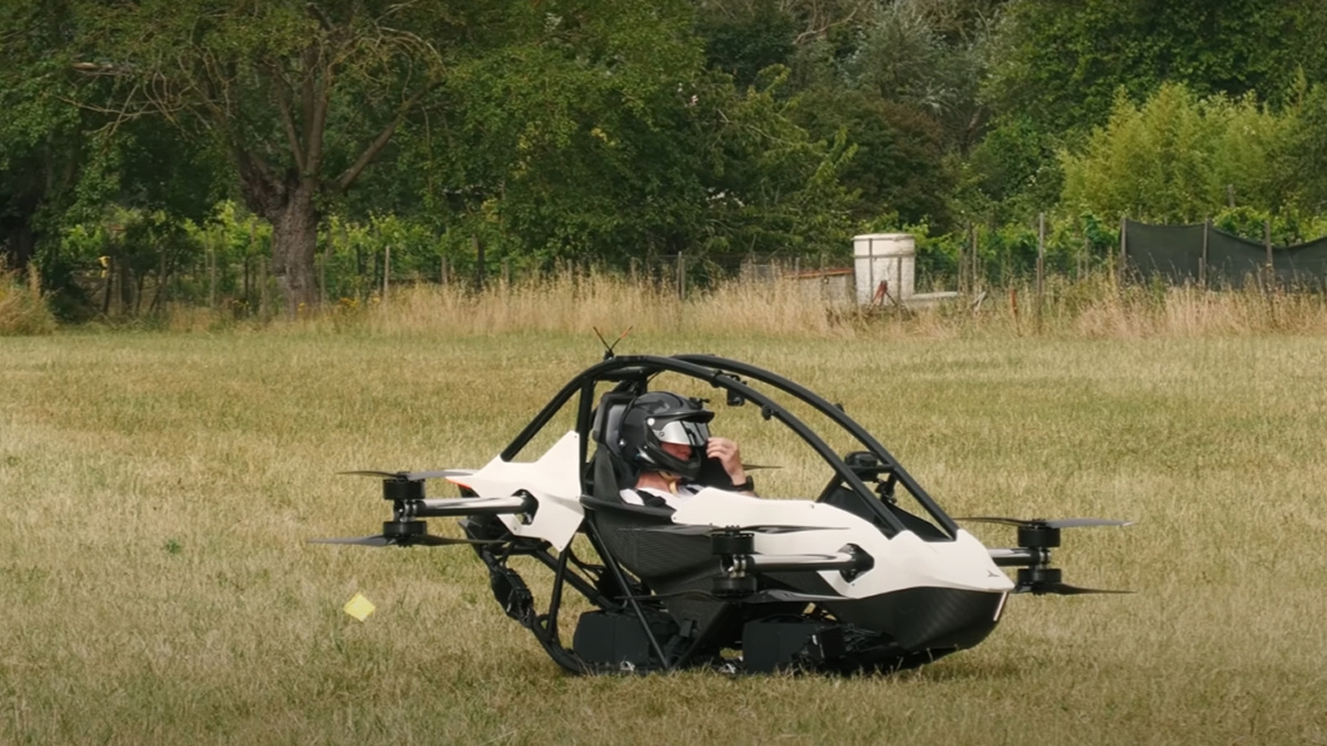 Взлет Jetson ONE