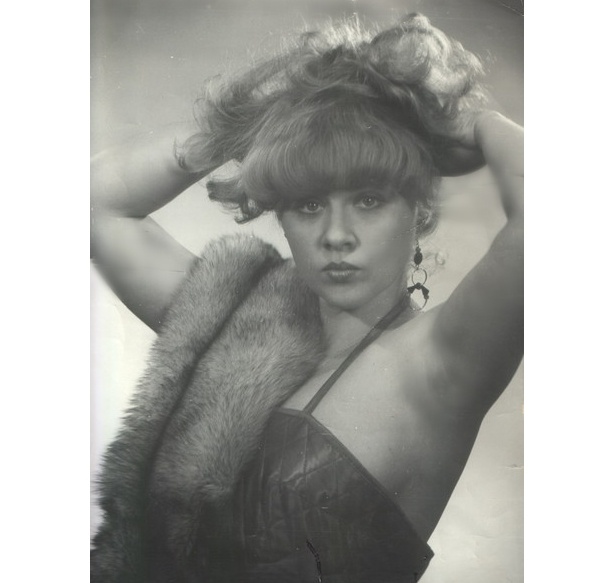 Ирина Грибулина в юности. 
