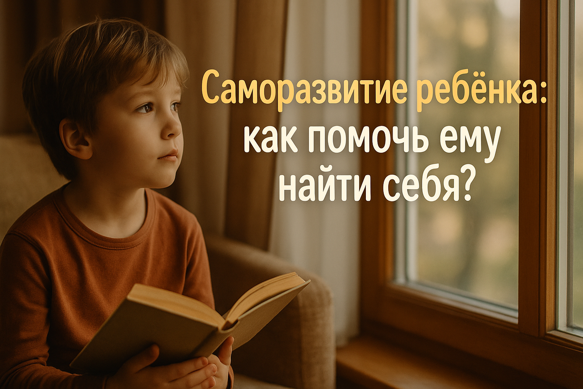 Саморазвитие ребёнка: как помочь ему найти себя? 