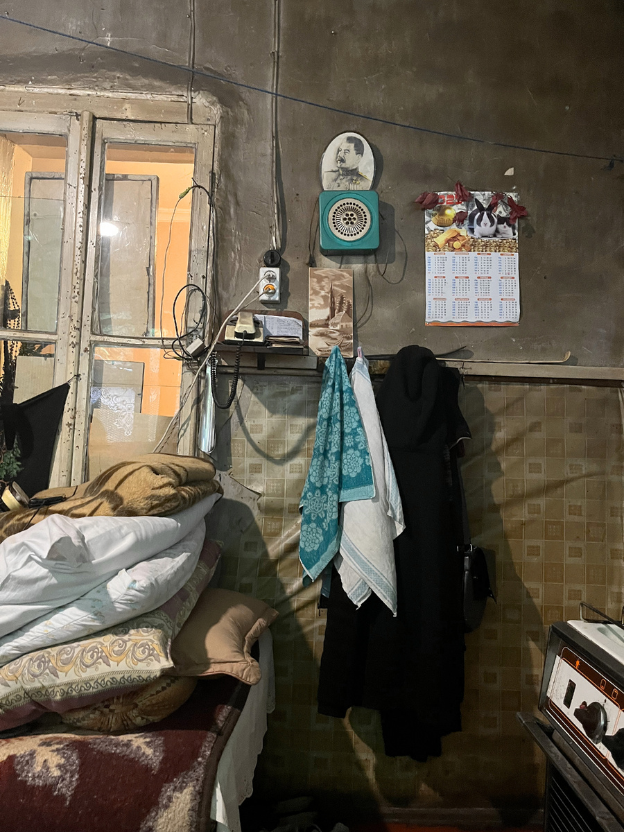 Дом хозяйки, которая оставила нас у себя в селе Абастумани