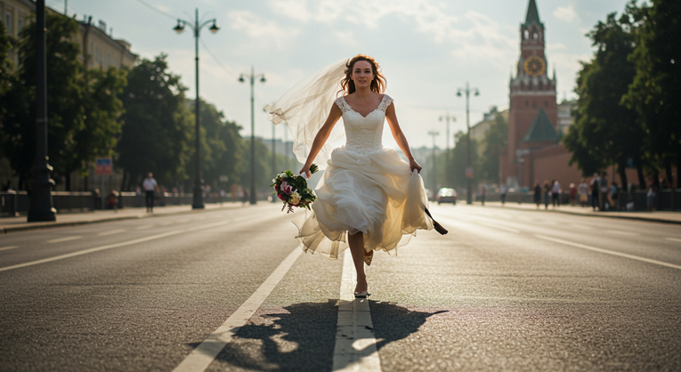 Свадебное платье, раскаленный асфальт, один каблук... Я неслась по Москве, задыхаясь, но не от жениха. Меня ждала встреча, которая могла изменить всё. Успела ли я? И стоило ли оно того