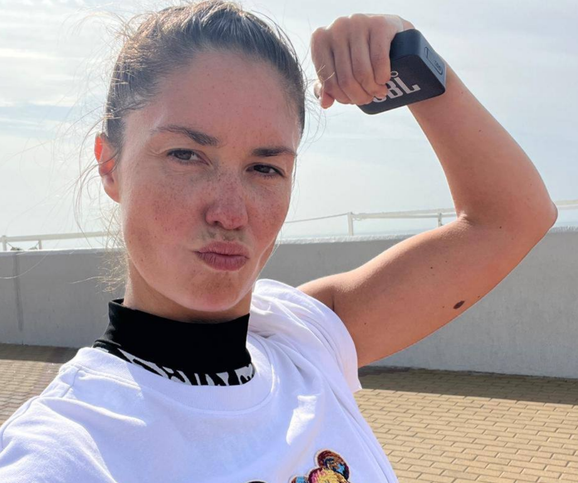 Агата Муцениеце. Фото: Telegram / @AgataMucenieceLife