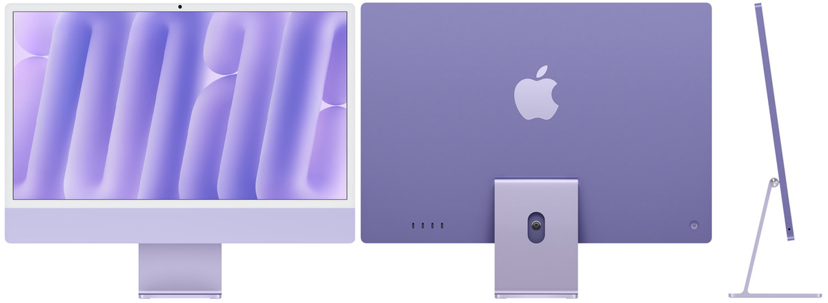 iMac 24 M4 Purple