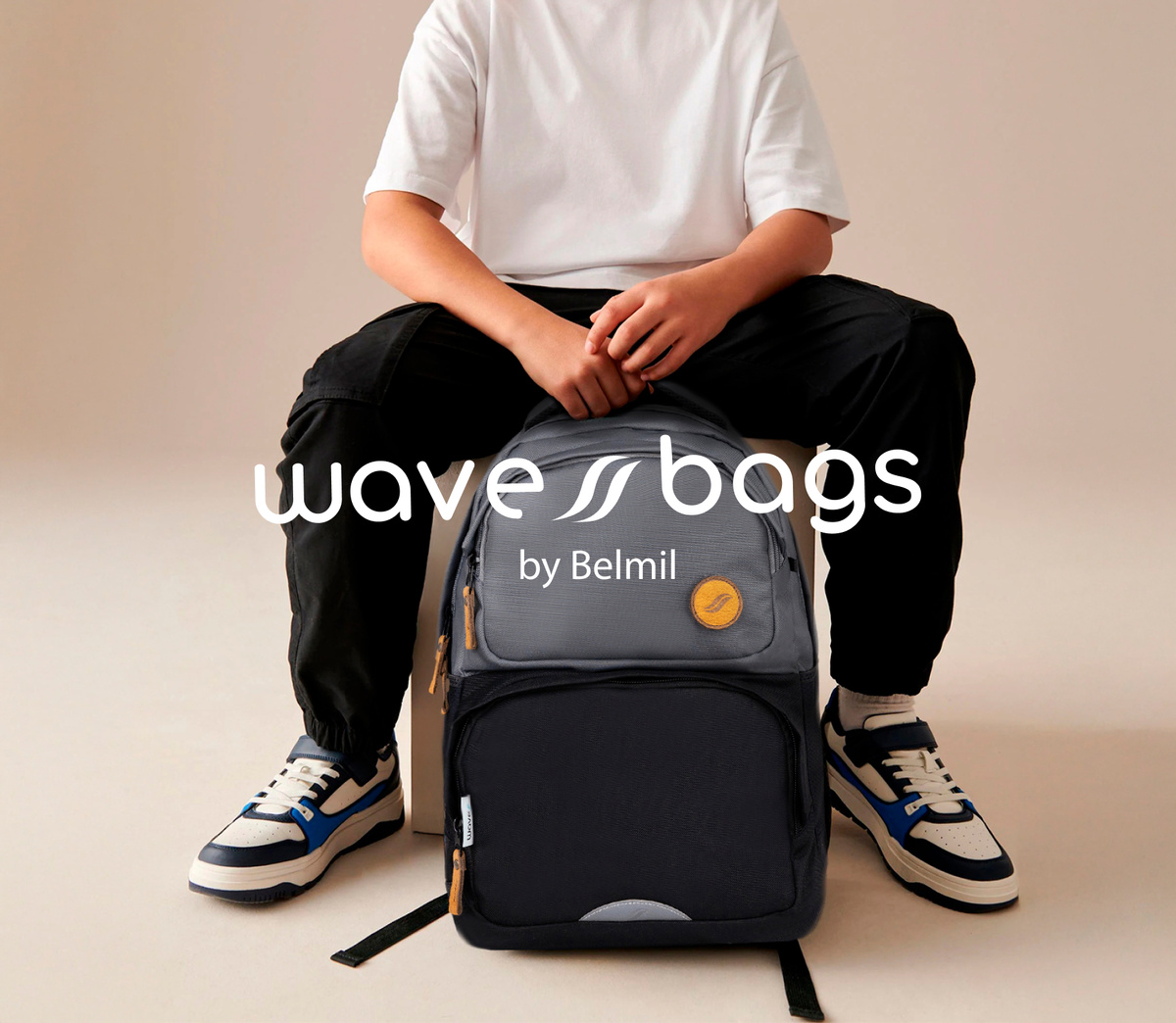 Рюкзак школьный wave Belmil Graphite для мальчиков 5 класса: серый и черный дизайн, анатомическая спинка, светоотражатели. Идеальный школьный рюкзак для подростков.