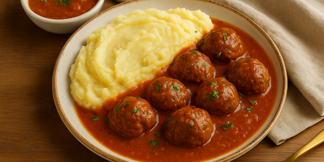 Домашние тефтели в томатной подливке — мягкие, как в детстве