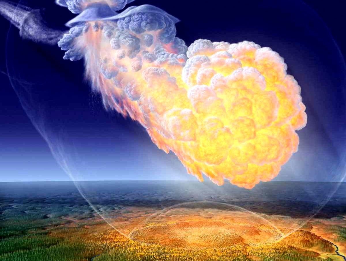 Художественное оформление возможного взрыва.