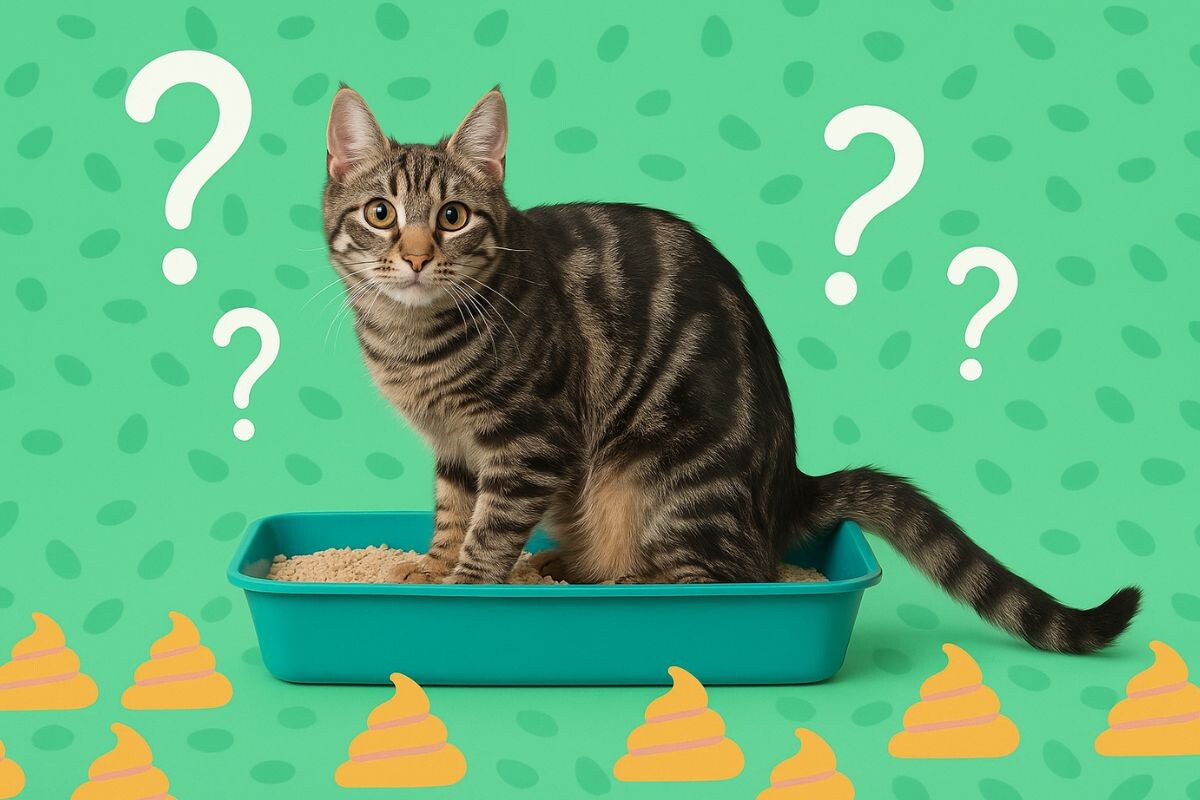 Как часто должна какать кошка