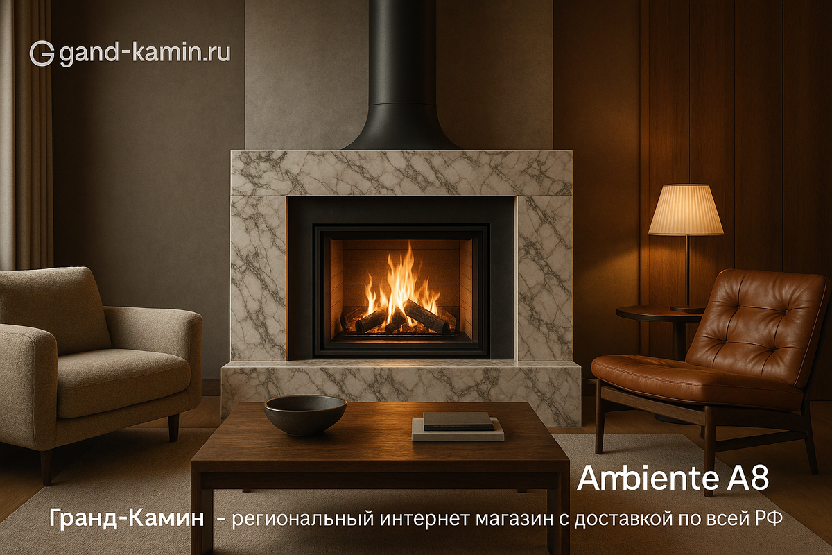   Как выбрать идеальный камин Ambiente A8 для уютного интерьера вашего дома и не прогадать на качестве Kamin