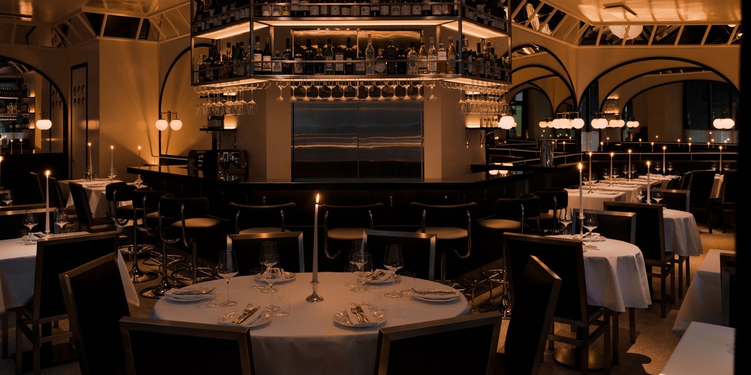 Обед в ресторане SANTI.