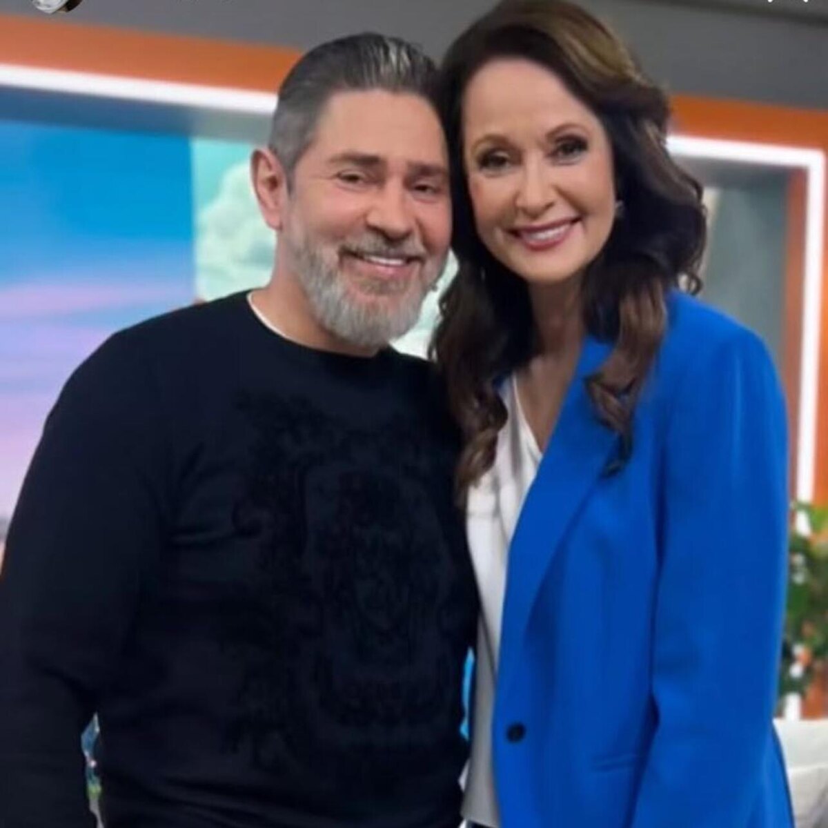    Ольга Кабо и Валерий Николаев Соцсети