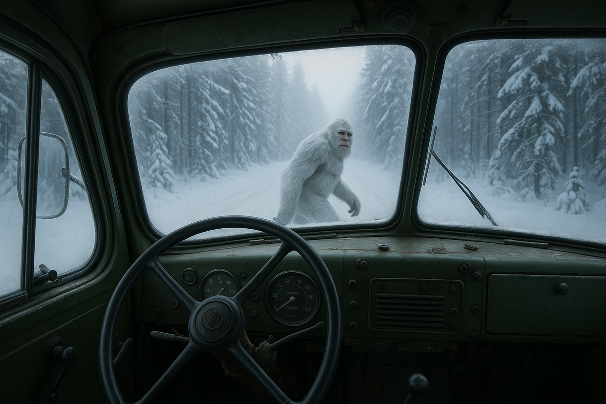 Иллюстрация по словам рассказчика.