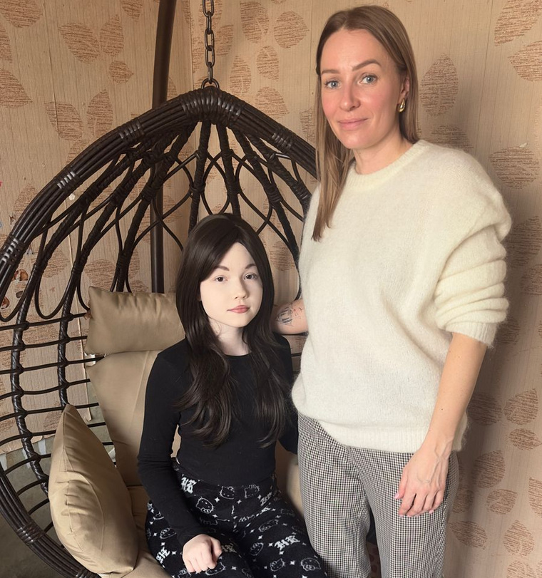 После прохождения курса химиотерапии Виолетте пришлось носить парик
Фото предоставлено Еленой Гоноховой