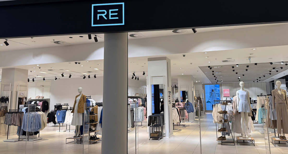 Магазин RE в ТЦ «Ривьера» (фото @Поtrendим о стиле)