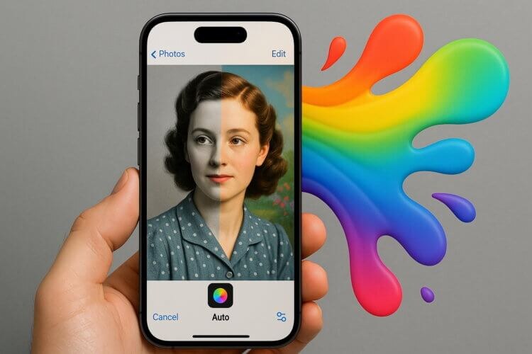    Прокачиваем старые фото прямо на iPhone