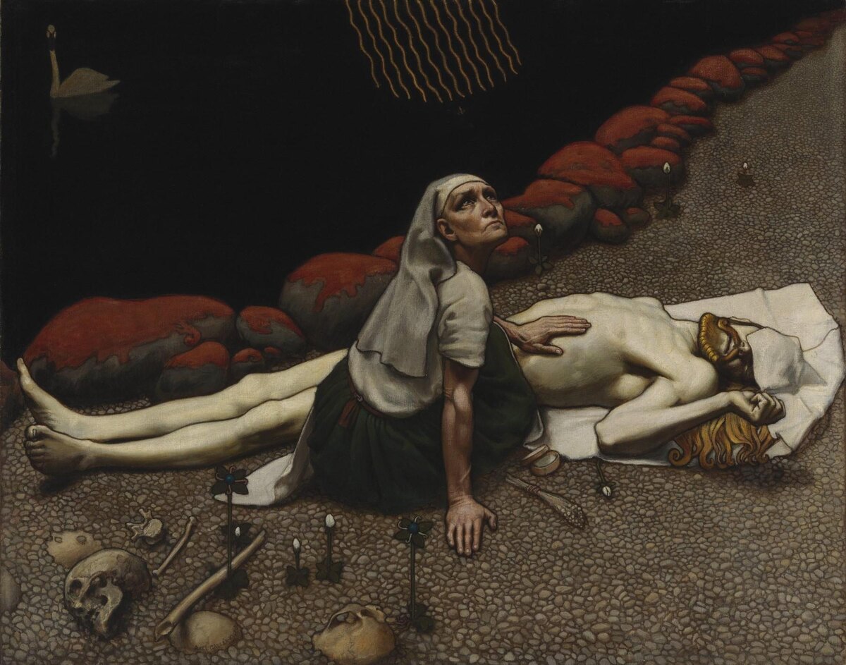    Аксели Галлен-Каллела, «Мать Лемминкяйнена», 1897Hannu Pakarinen | Antell Collections, Finnish National Gallery
