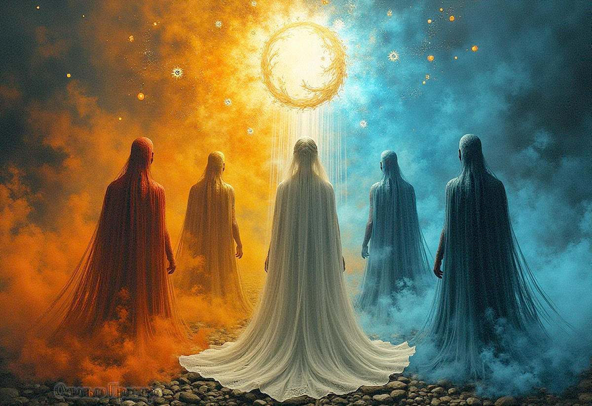 Манси считают, что временем управляют подземные духи.