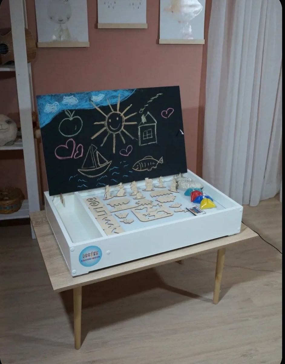 Мы взяли такой планшет без ножек