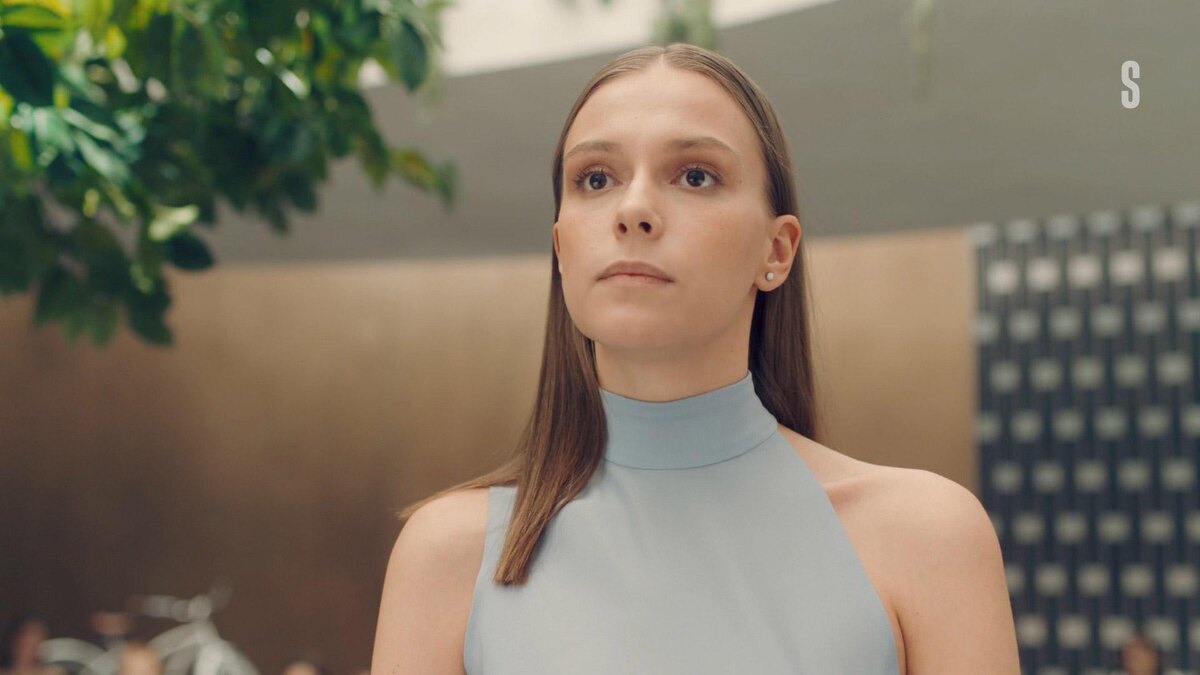 Рада выступает на уроке...