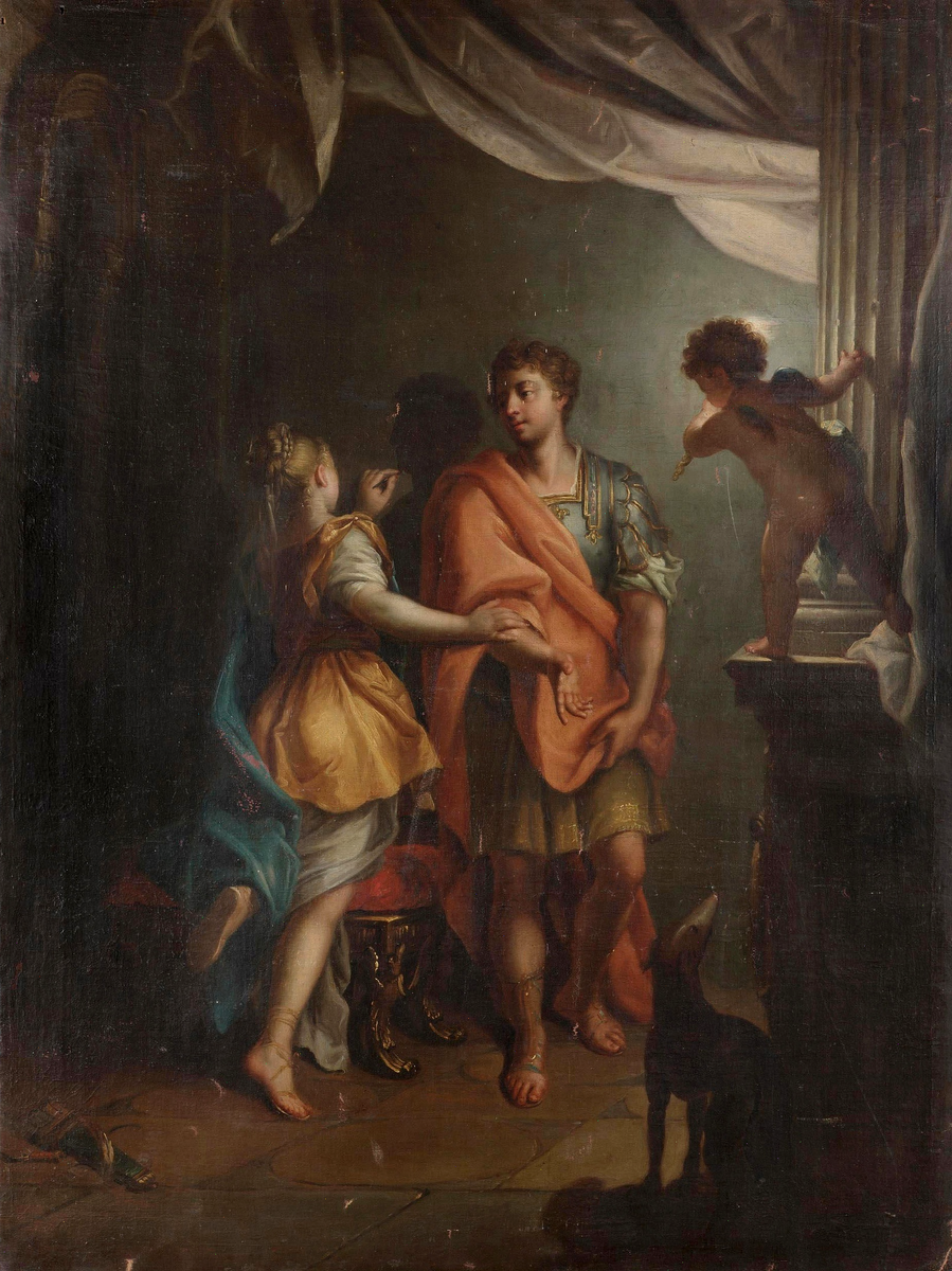 Жан Рау "Изобретение живописи", ок. 1715.