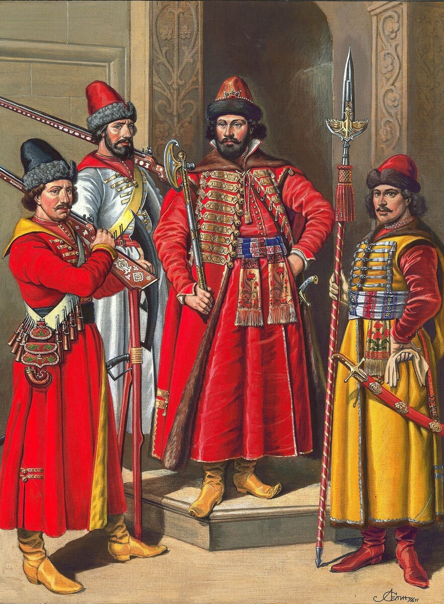 стрелецкое войско 16 века