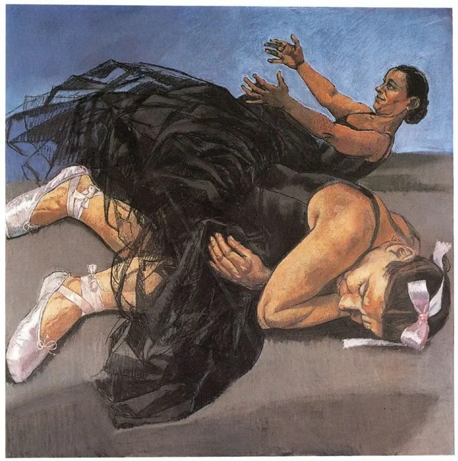 Танцующий страус III. 1995