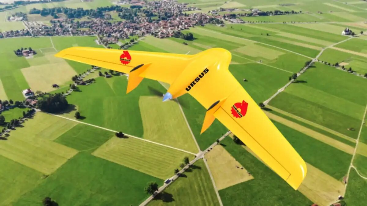 Фото: Culver Aerospace
Фотомонтаж: логотипы Ursus на дроне Skif производства Culver Aerospace