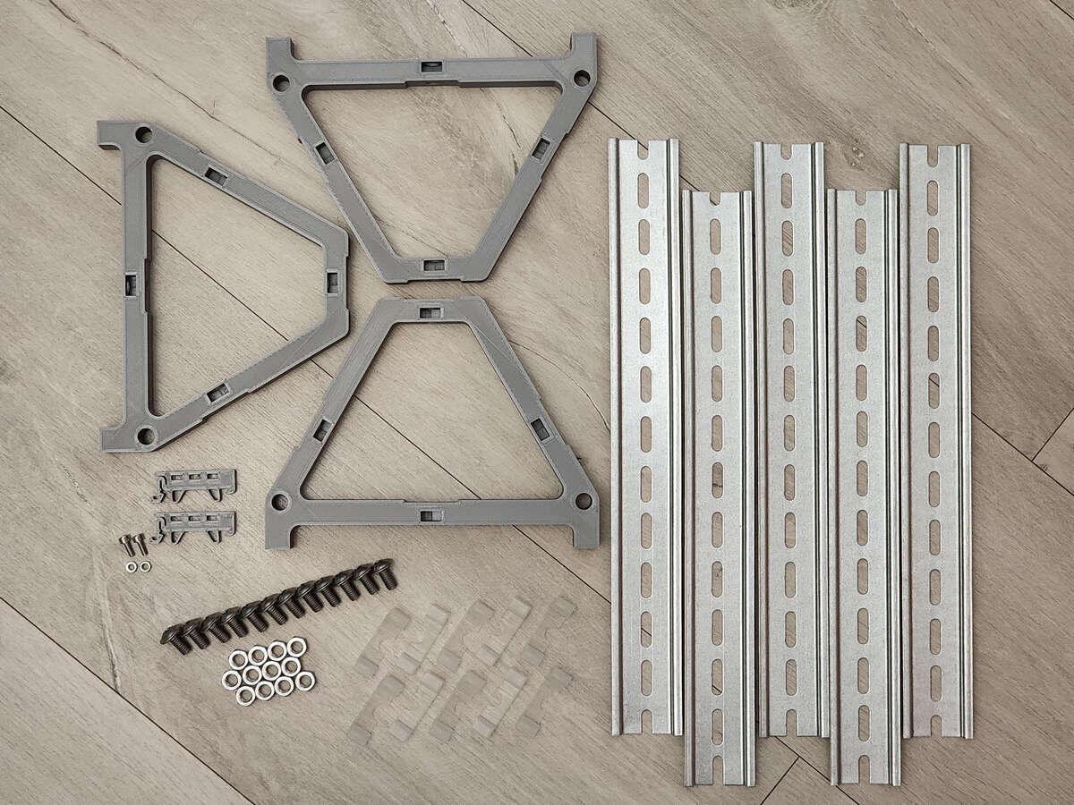 Детали для сборки настольного стенда