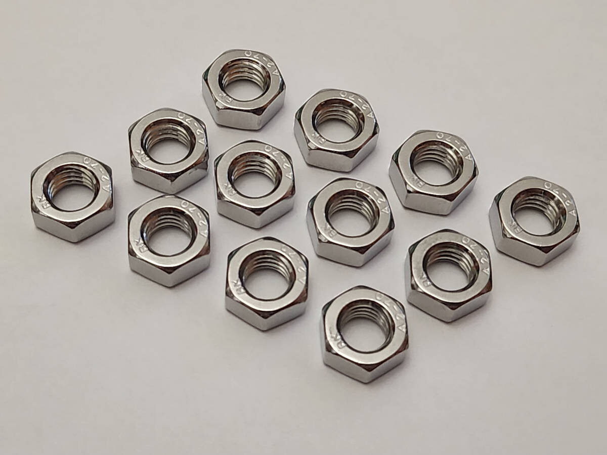 Гайки М6 DIN 934 А2