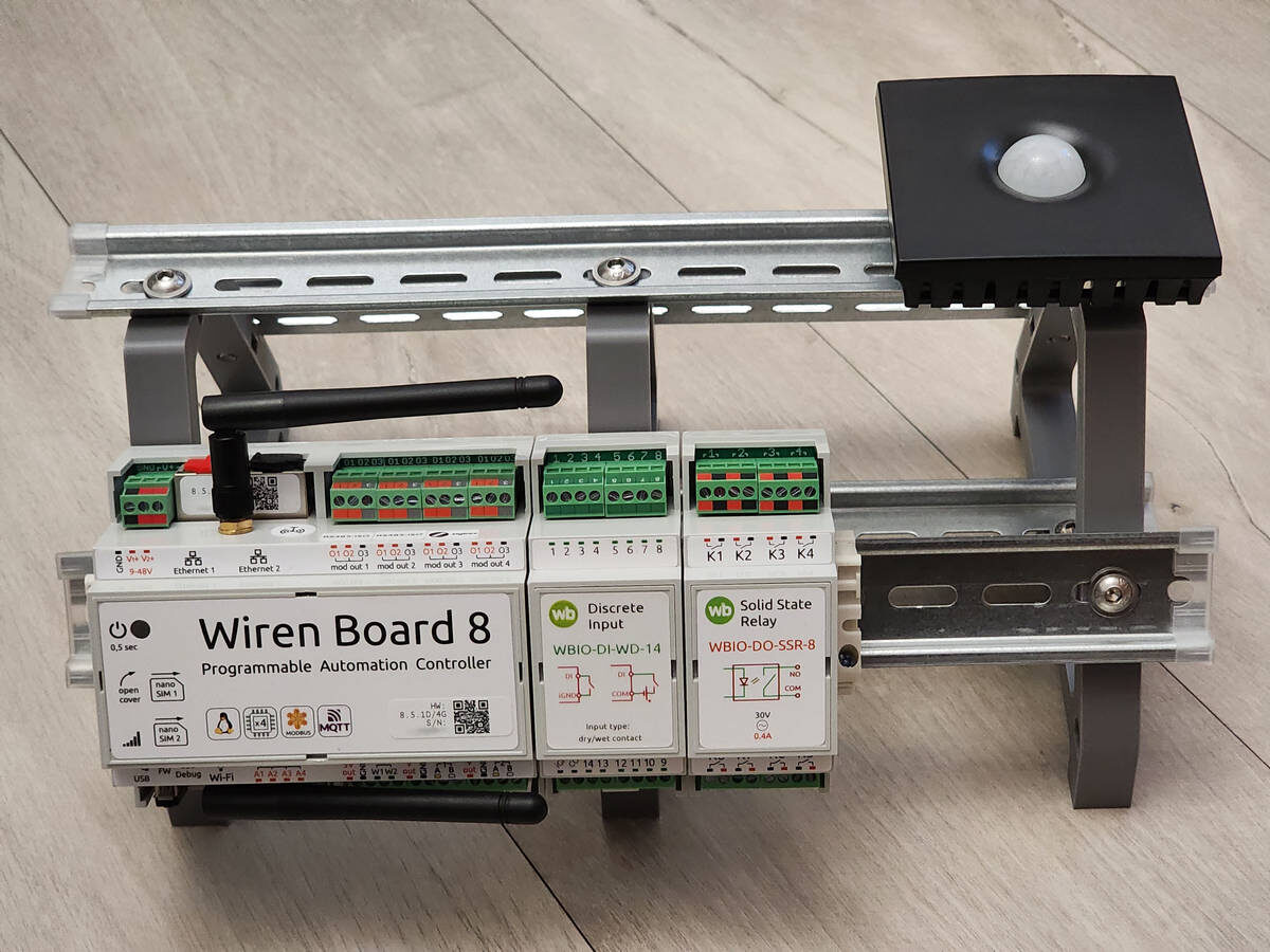 Испытательный стенд для Wirenboard