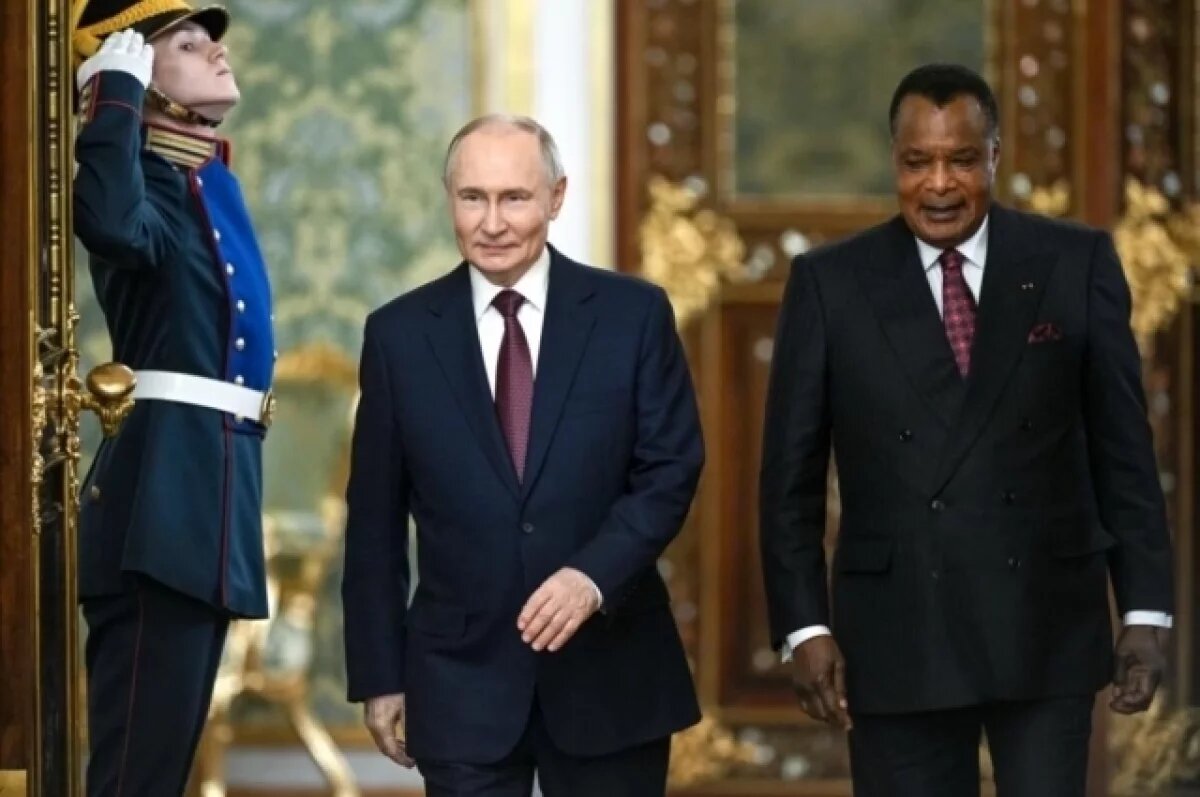    Путин назвал одним из приоритетов политики РФ укрепление связей с Африкой