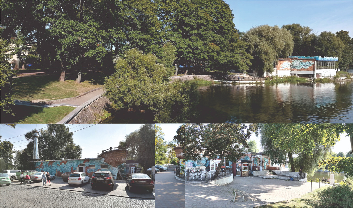 Ресторан "Причал" до начала проектирования