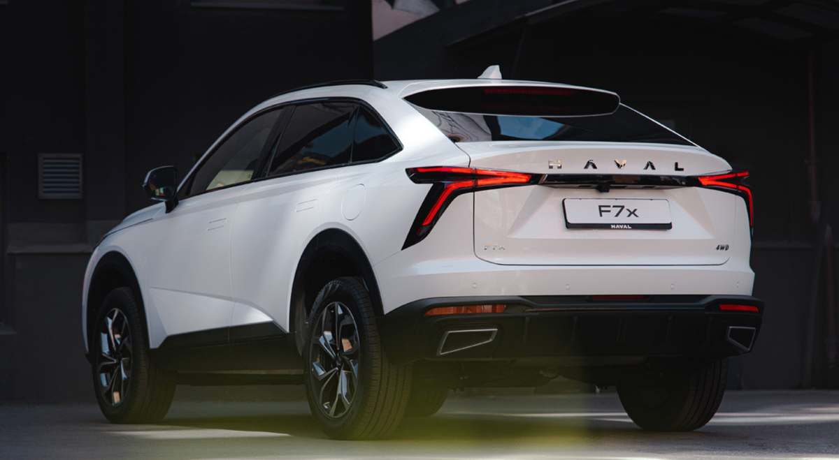 Оформление кормы Haval F7x