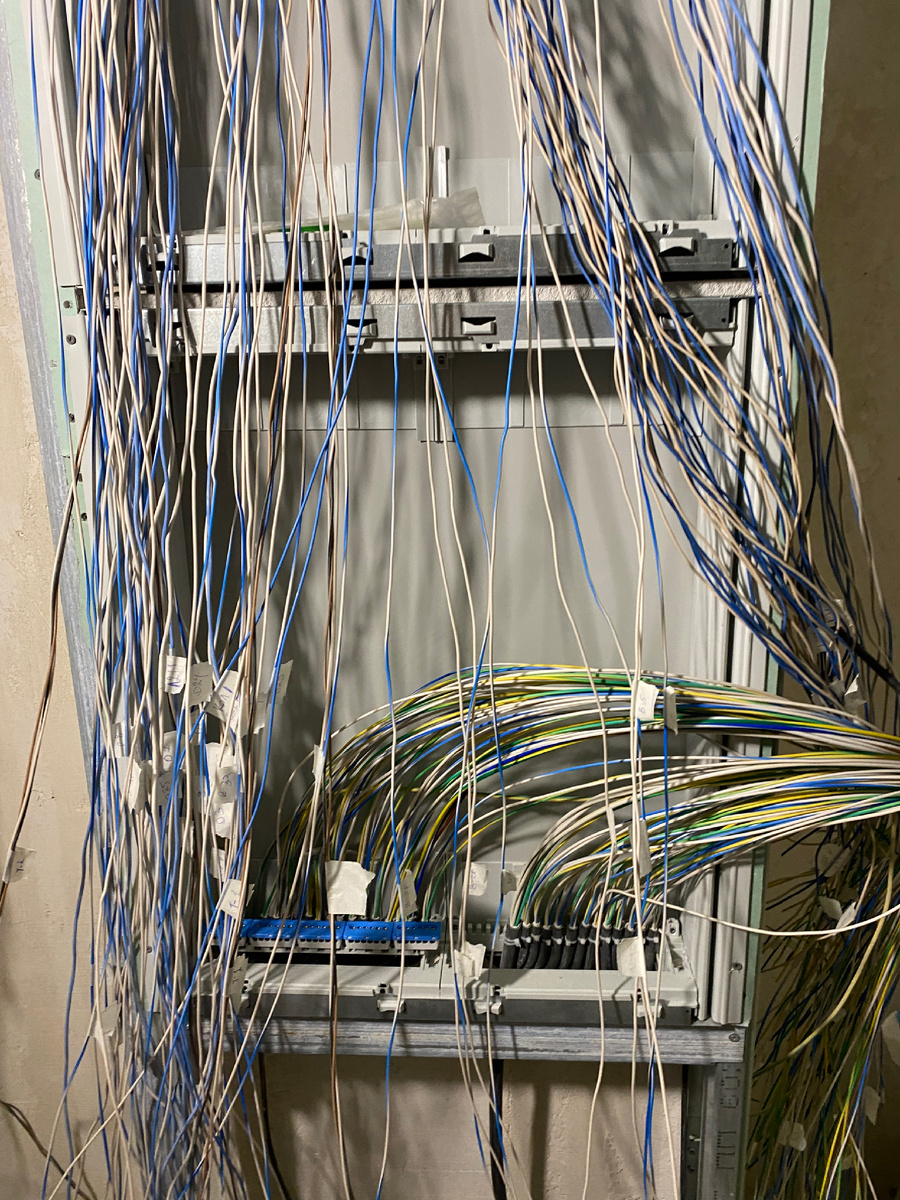 Силовой и слаботочный щит 