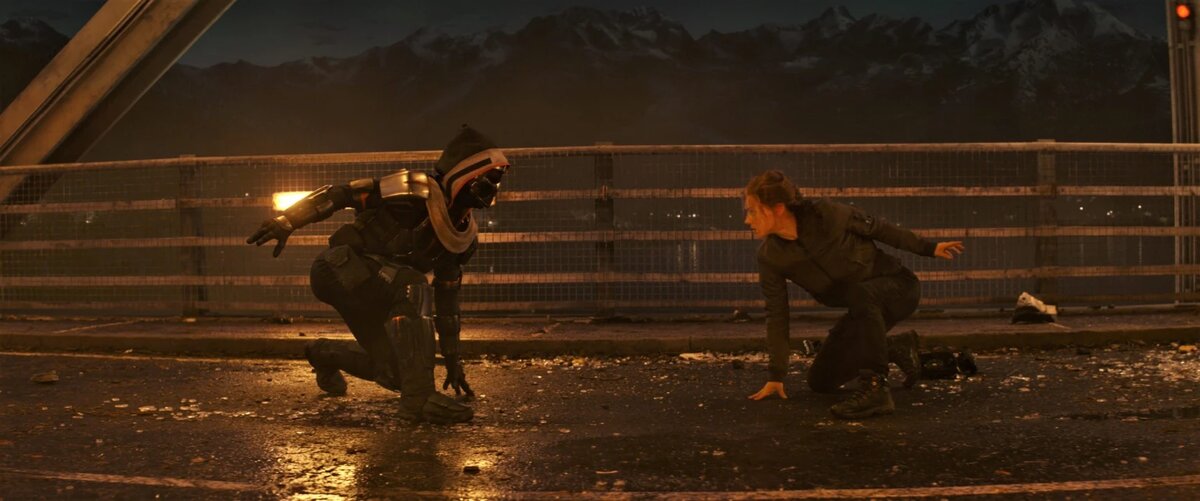 Кадр из фильма «Чёрная Вдова»