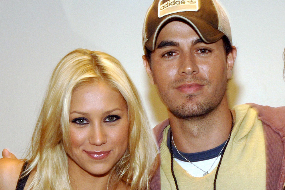 Энрике Иглесиас со своей гражданской женой( Анной Курниковой (фото из открытых источников)