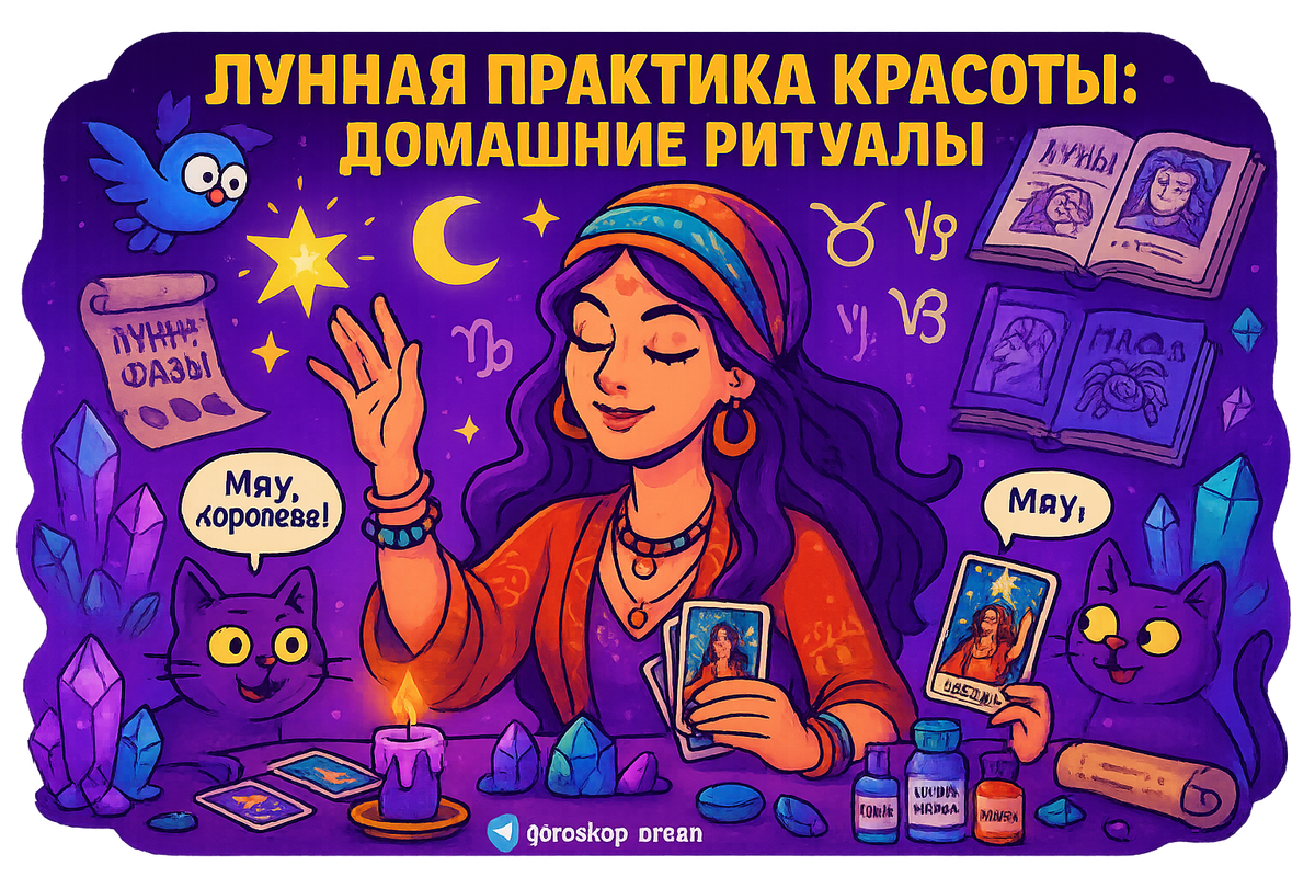    Лунные ритуалы красоты как секреты древних магов для вашей кожи и волос Мария