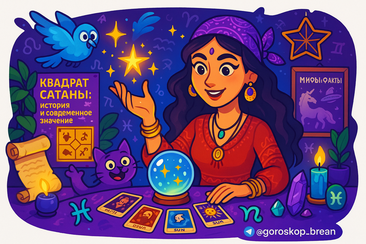    Квадрат Сатаны как ваш личный амулет для освобождения от традиционных оков Мария