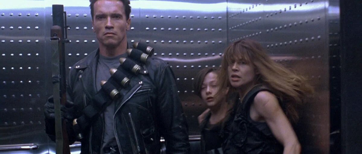 Кадр из фильма «Терминатор 2: Судный день».
