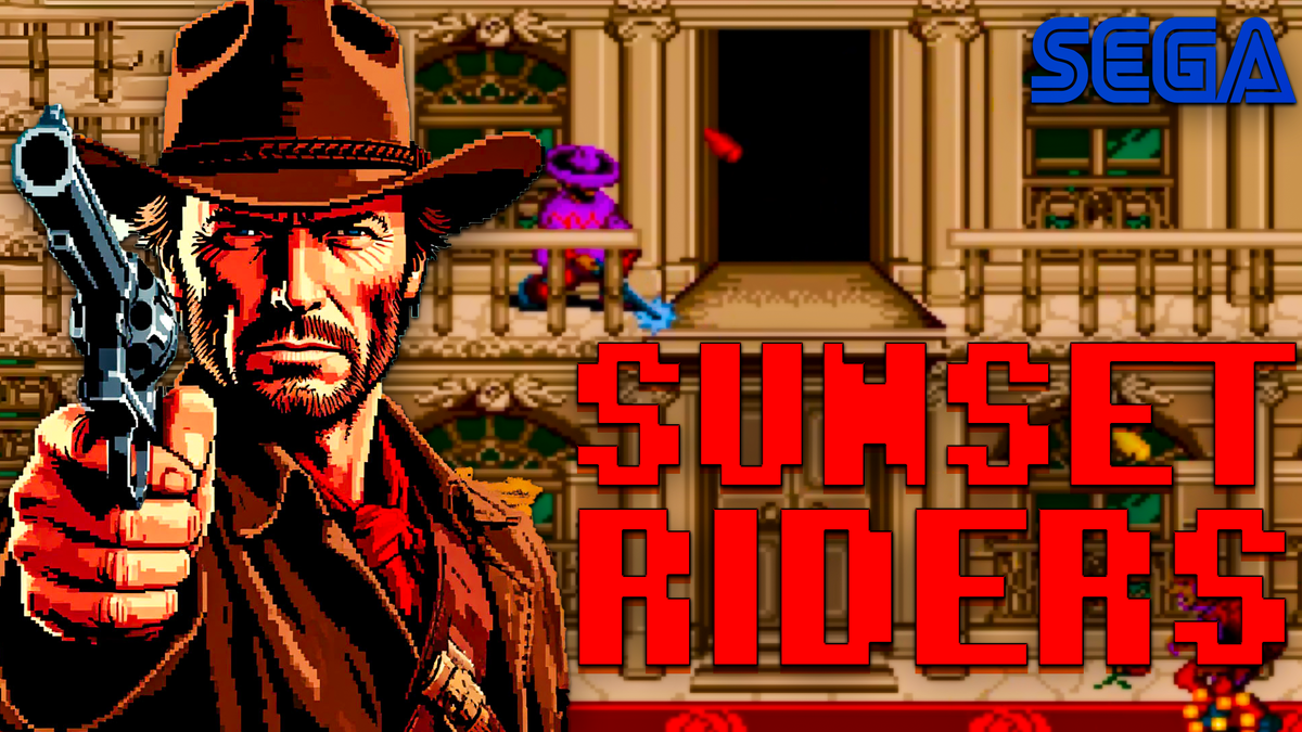 Sunset Riders ковбои из детства на Sega Mega Drive