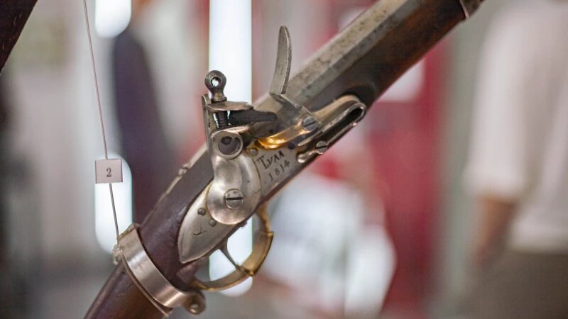     Выставка оружия в Краеведческом музее Дарья Беркетова