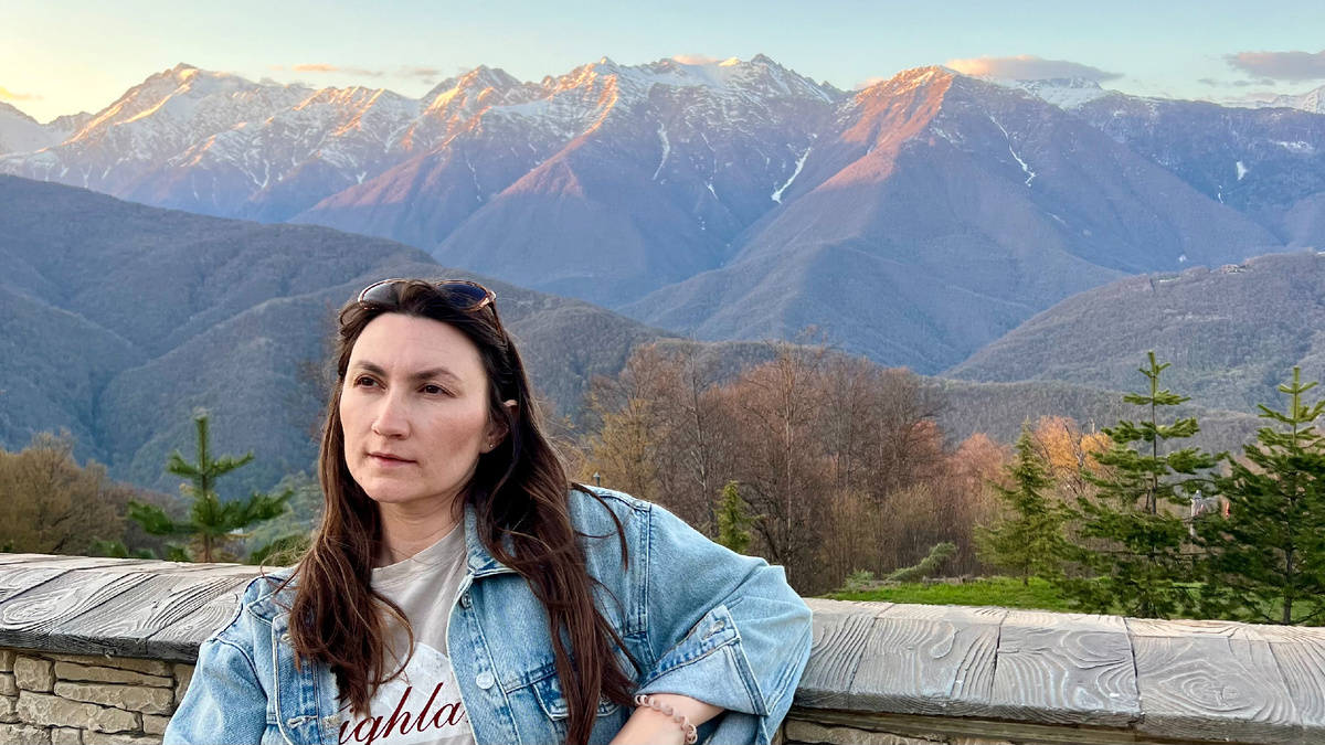 На высоте 960м открываются живописные пейзажи