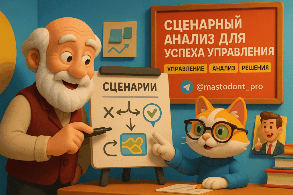    Гармония философа и кота учёного: как ИИ и сценарный анализ могут спасти ваш бизнес от краха Andrey M.