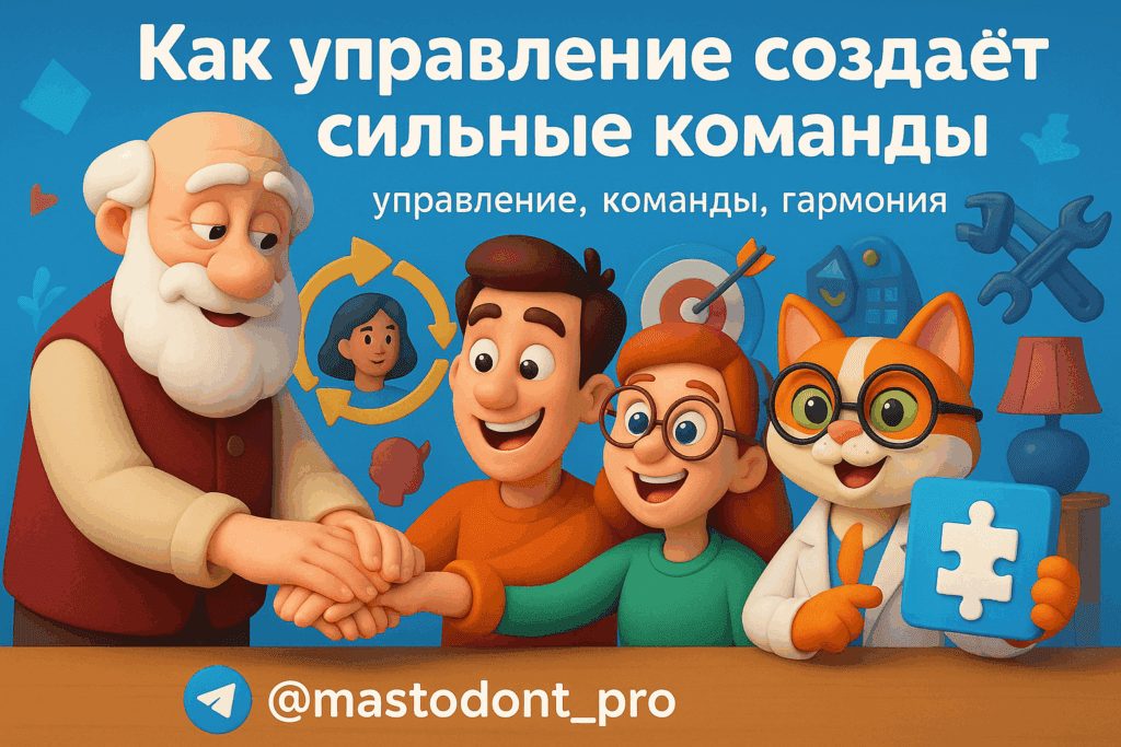    Создайте команду, как нейросеть: 10 шагов к гармонии и успеху в управлении без стресса Andrey M.