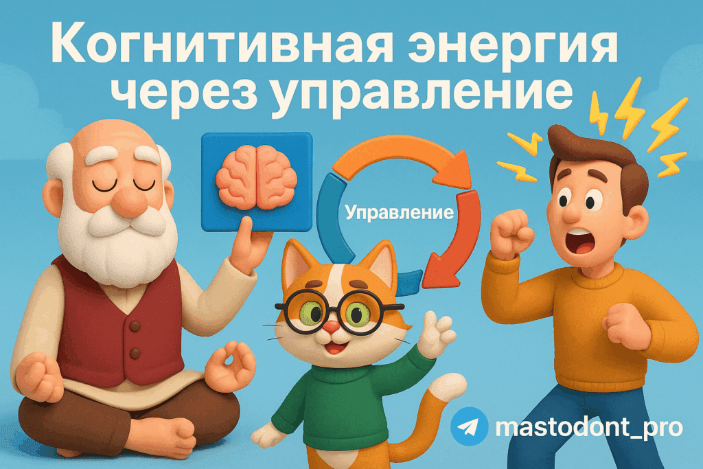    Путь философа и кота учёного: как управлять когнитивной энергией без перегрузки и стресса Andrey M.