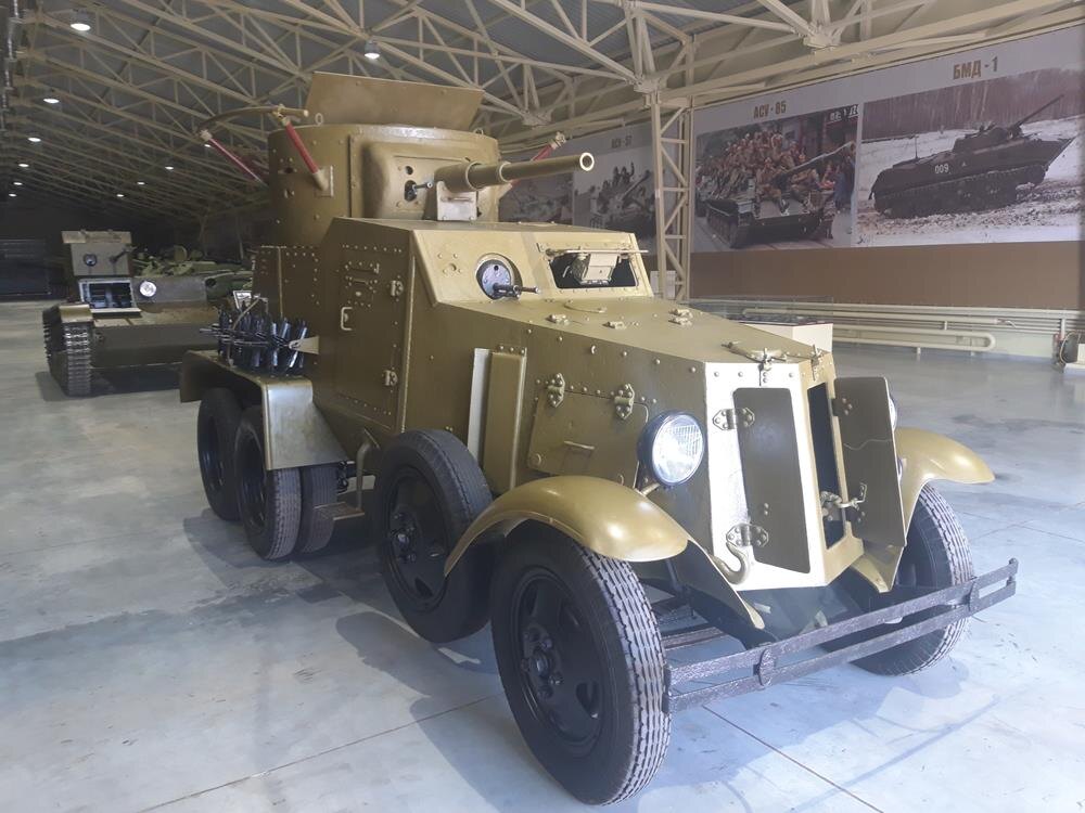 БА-6 в Музее отечественной военной истории
