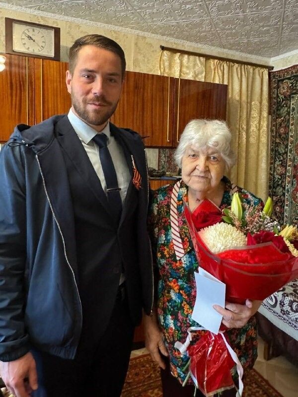    Александра Алексеевна Кузьмина. Фото: телеграм-канал «Наш Железнодорожный»