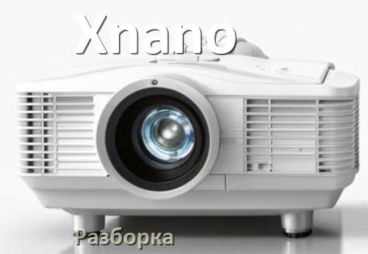 
Как разобрать проектор Xnano открыть корпус для замены лампы