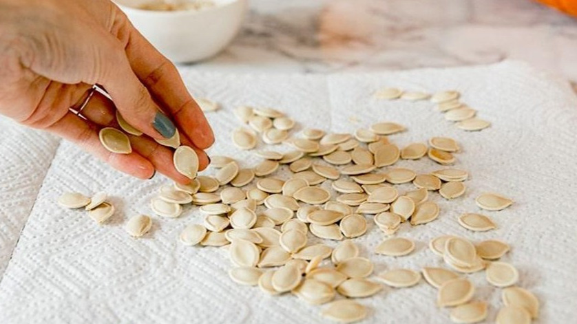  Выбор семян провожу тщательно - беру только полные, без трещин и вмятин. 