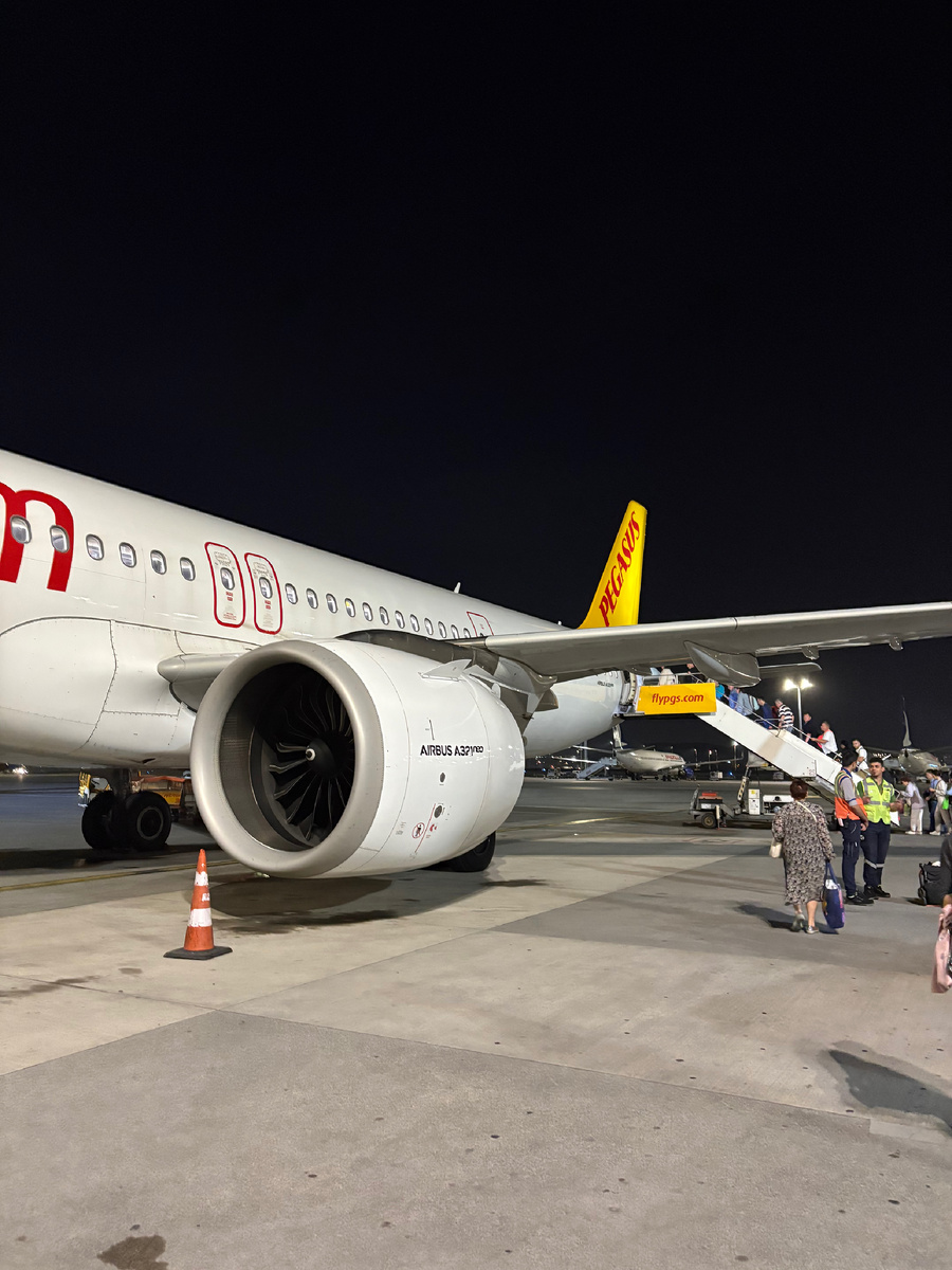 В аэропорту Сабиха. Стамбул. Турция. Фото из личного архива 