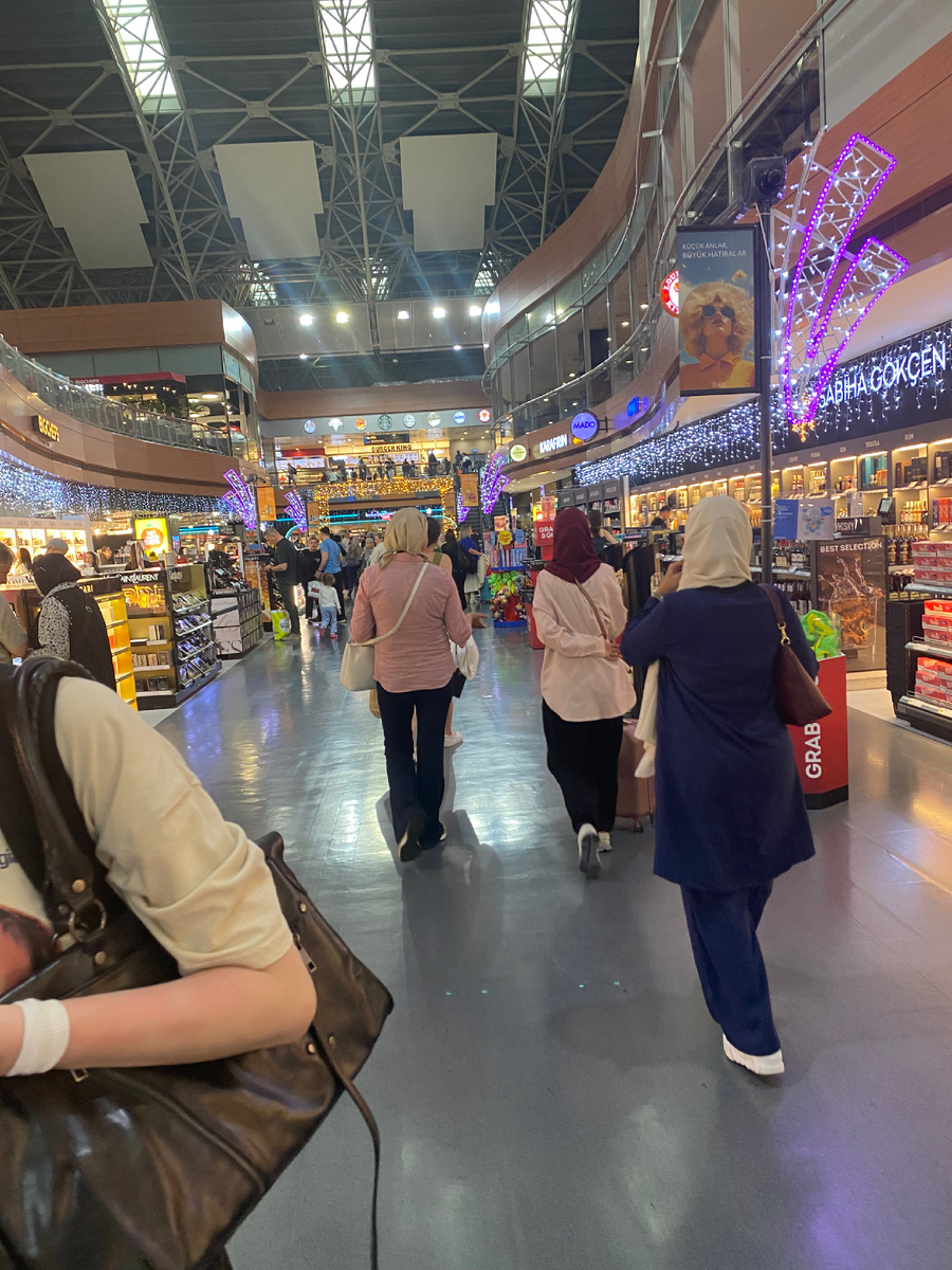 Аэропорт Сабиха. Стамбул. Турция. Фото из личного архива 